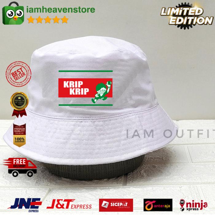 Fashion Pria / Wanita / Aksesoris Wanita / Pria Topi Bucket Krip Krip