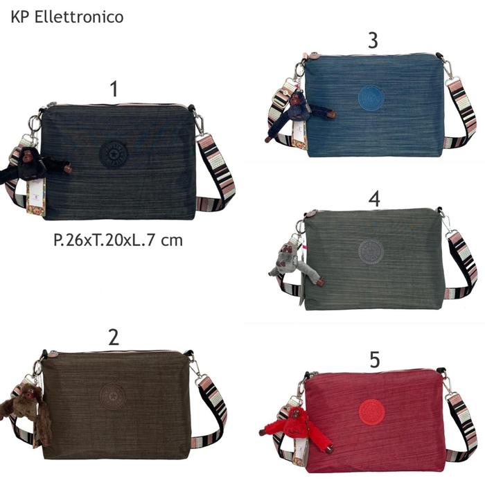 Kipling Ellettronico Suprem Tas Selempang Kecil Wanita