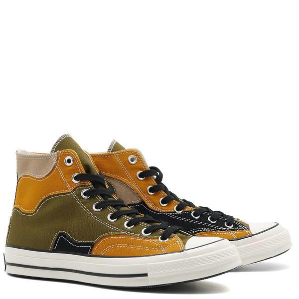 Converse Chuck 70 High Camo Shell Dark Moss