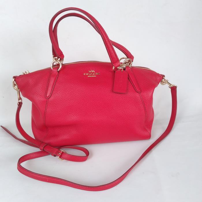TAS WANITA COACH ORI - COACH F36675 SMALL KELSEY TRUE RED