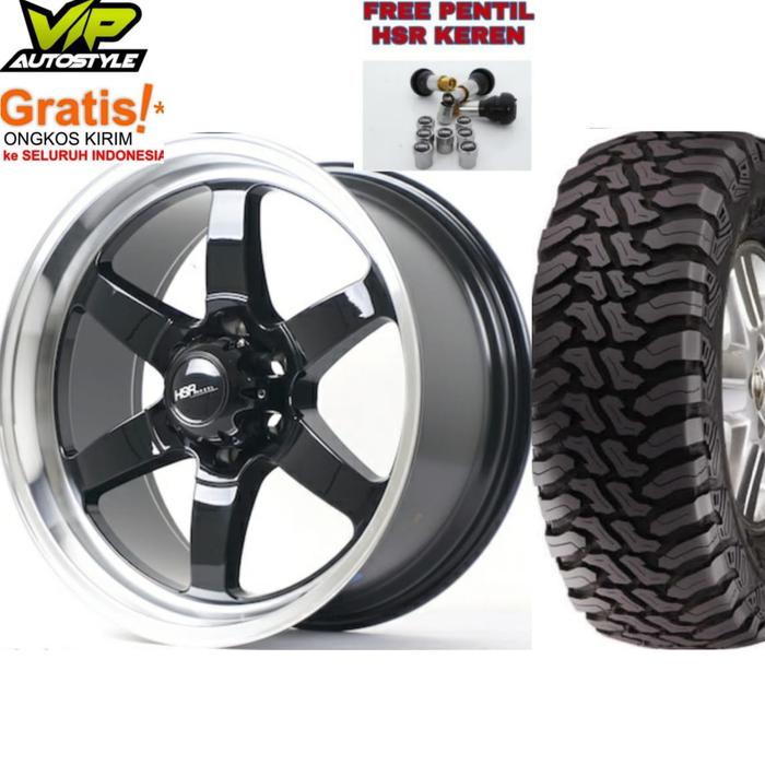 paket velg dan ban ring 20 untuk pajero fortuner ranger