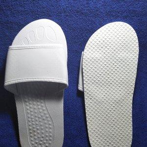[10 pcs] sandal hotel spon 6mm polos warna putih