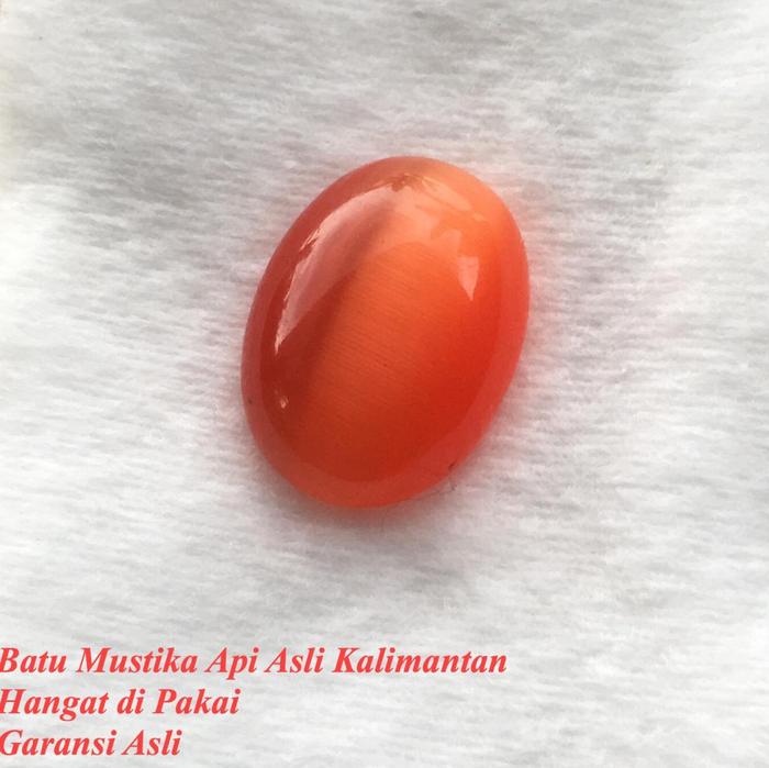 Batu Mustika Api Asli dari Kalimantan