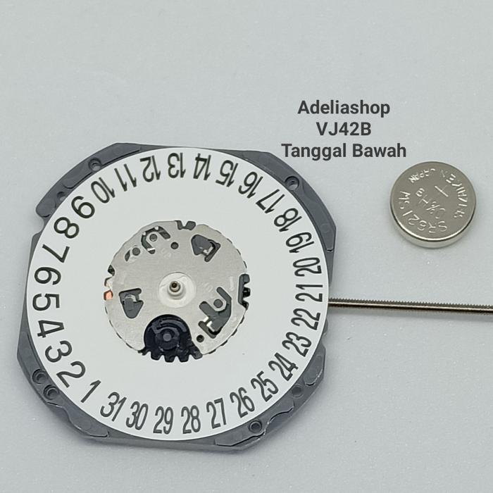 Mesin Jam tangan VJ42B tanggal bawah