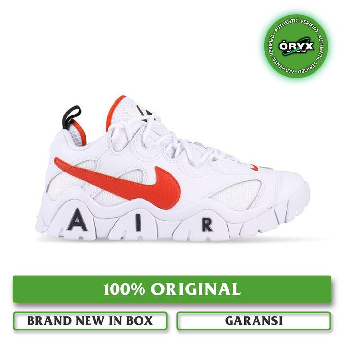 Nike Air Barrage Low White / Team Orange / Black