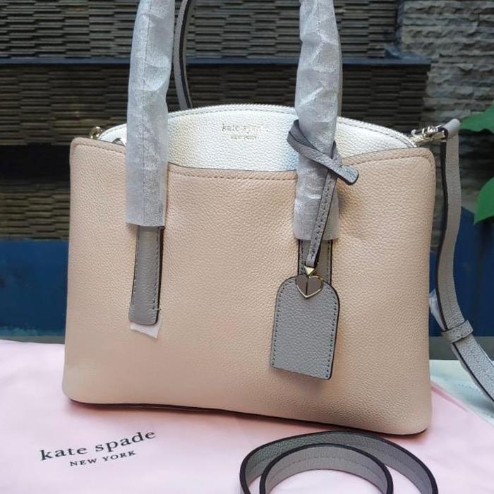 Tas Kate spade Margaux Medium satchel.blush multi