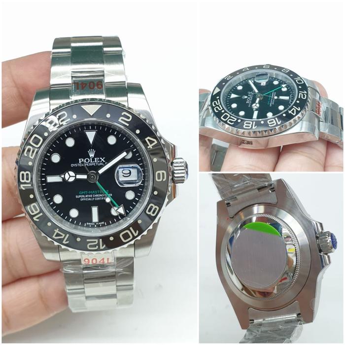 gmt master ii noob 904L swiss eta cloning 1:1 original
