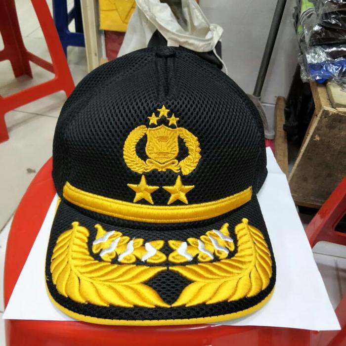 Topi PATI Bintang 2 (Hitam)