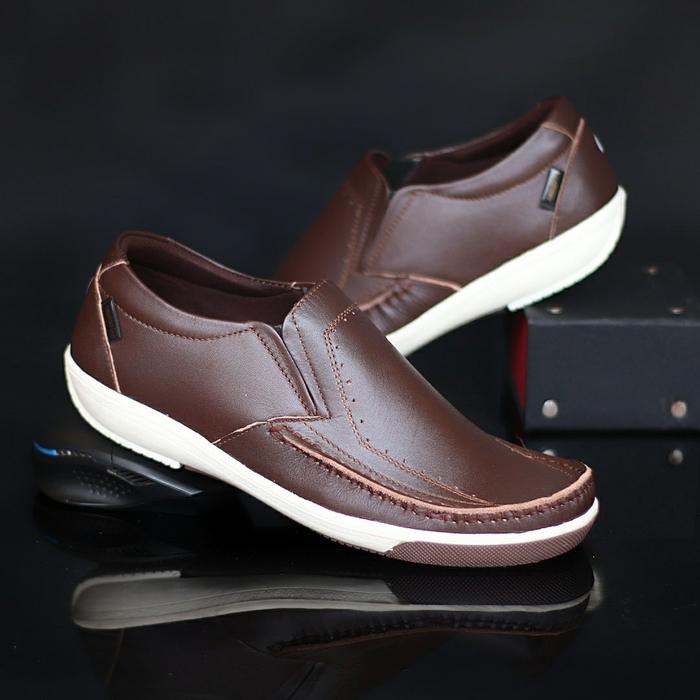 SEPATU CASUAL SNEAKERS PRIA PIEDE ORIGINAL FORMAL KULIT ASLI 2 VARIAN