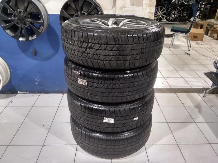 Velg Mobil R18 Fortuner vrz ORI + Ban Bridgestone 265 60