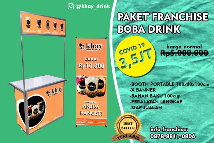 Franchise minuman khay boba drink