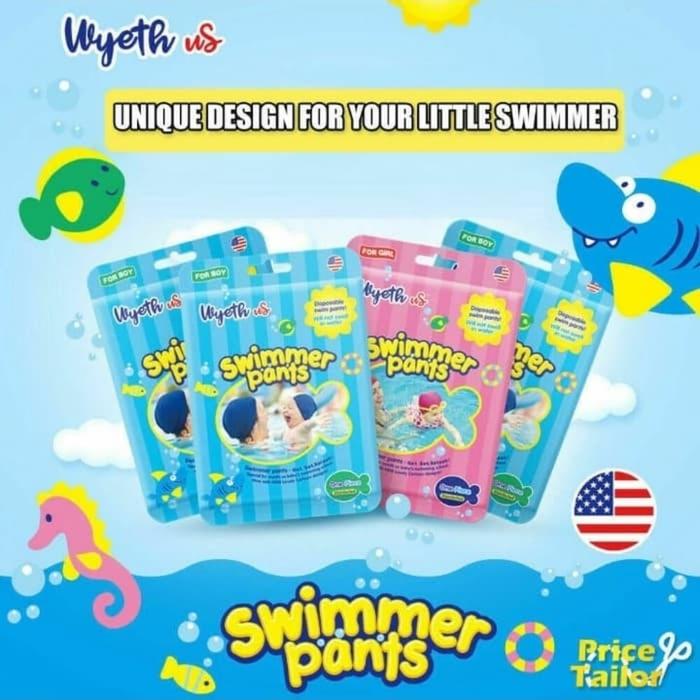 WYETH swim dipaer girl & boy / Diaper / Diaper Berenang