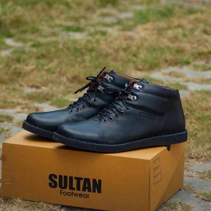 SEPATU BOOTS KULIT ASLI PIEDE PLIABLE ORIGINAL BROWN PREMIUM BRAND