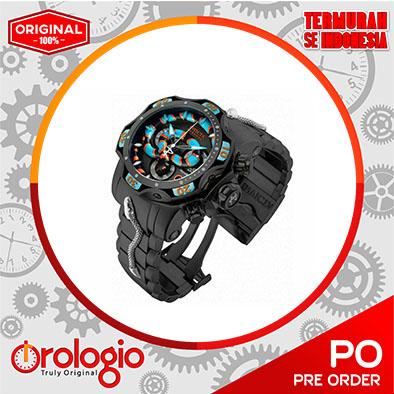 Jam Tangan Invicta 52mm Men's Reserve King Venom Coral Snake Swiss