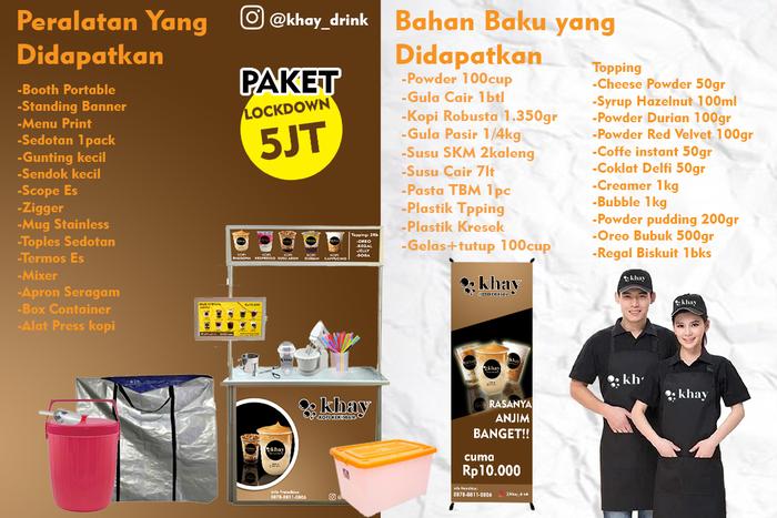 Franchise minuman khay kopi kekinian