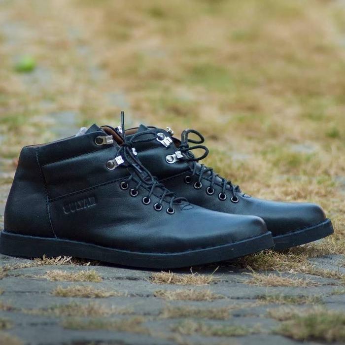 SEPATU PRIA BOOTS KULIT ASLI SAPI CH PIEDE PLIABLE ORIGINAL BROWN