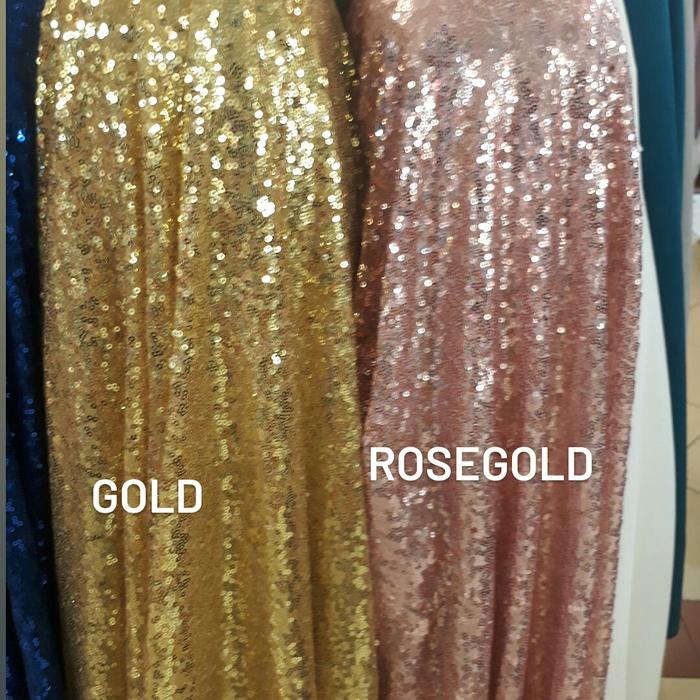 Bahan seribu payet/Kain seribu payet/Bahan Squin