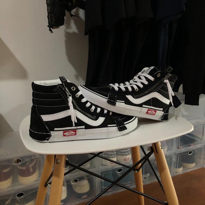 Vans sk8 Hi Cut & Paste Black / White Original