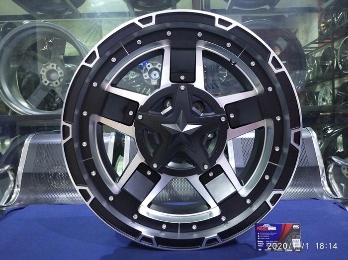 velg mobil offroad rasta 3 hsr ring 18 fortuner Pajero Hillux