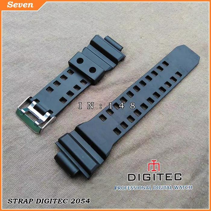 TALI JAM TANGAN DIGITEC 2054 DG-2054T / DG2054T / DG 2054T HITAM