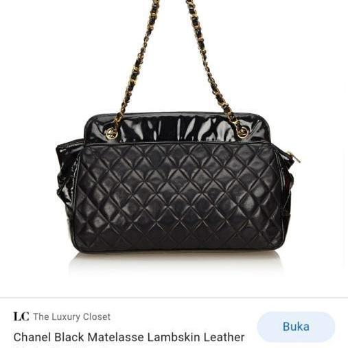 Chanel Quilted Shoulder Authentic