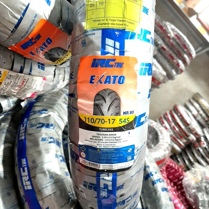 BAN IRC EXATO 110/70-17 TUBELESS