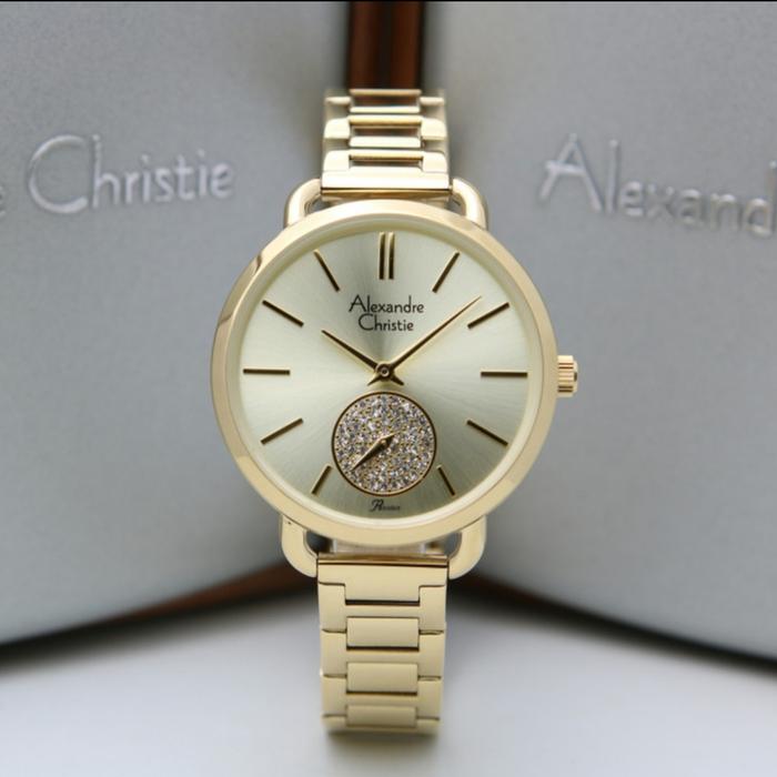 ALEXANDRE CHRISTIE AC 2907 GOLD AC2907 WANITA ORIGINAL