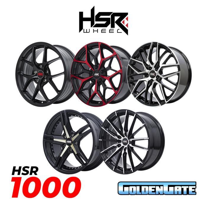 velg Mobil R14 Sampai R22 HSR Wheel - HSR1000