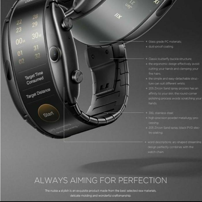 Nubia Alpha SmartWatch Black