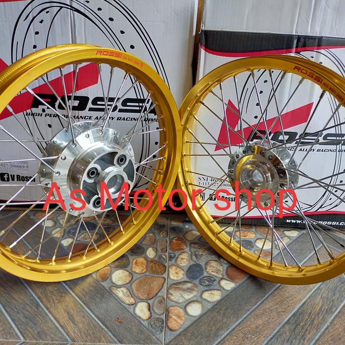 sepaket velg tromol jari 215 - 250 ring 17 megapro primus new megapro