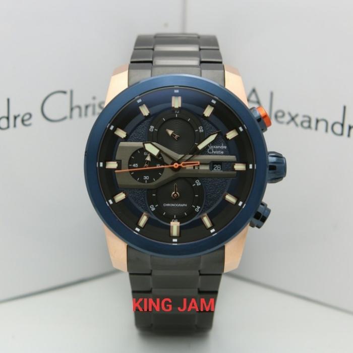 Alexandre Christie AC 6559 Original Blue Rosegold