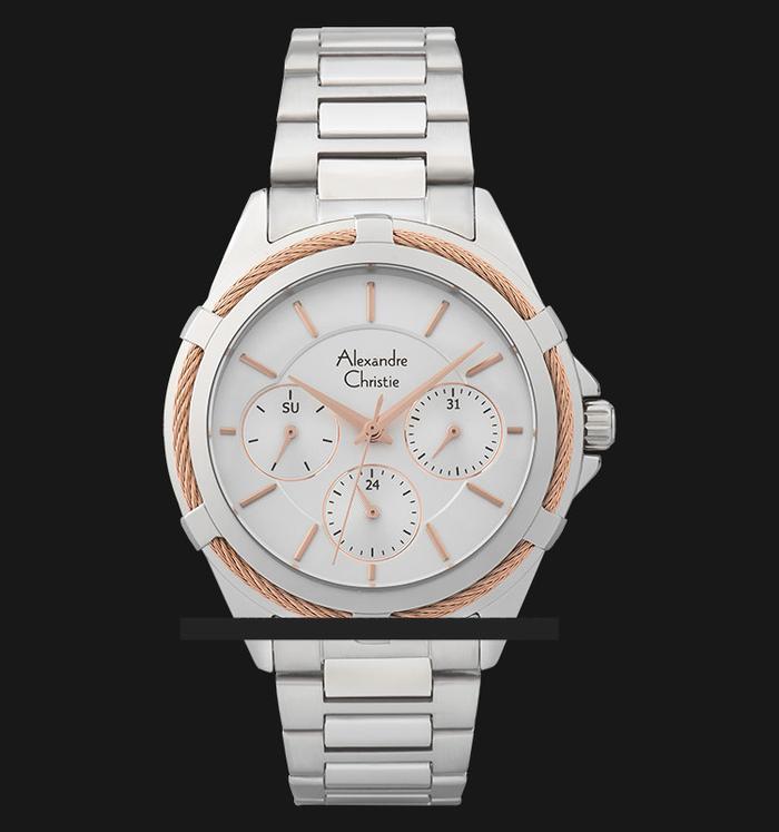 Alexandre Christie AC 2841 BF BSSSLRG Ladies Silver