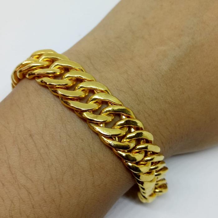 Gelang Lipan Lapis Emas 24k