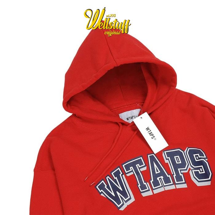 Jaket Hoodie WTAPS Original Red