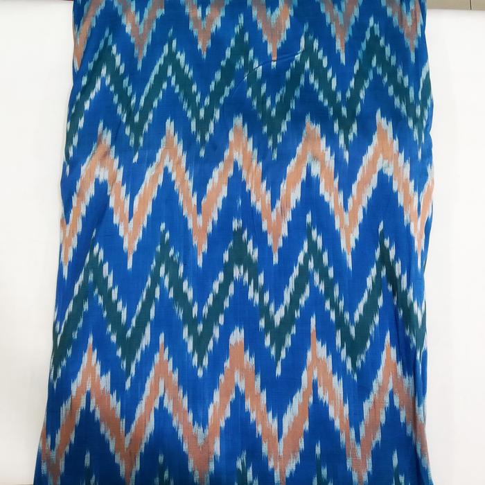 Kain Meteran Sutra Asli 100% Tenun Ikat Motif Co' Bo' Bugis