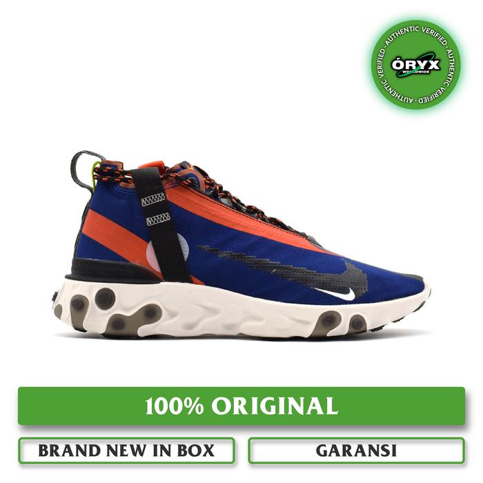 Nike React Runner Mid WR ISPA Blue Void / Black / Team Orange