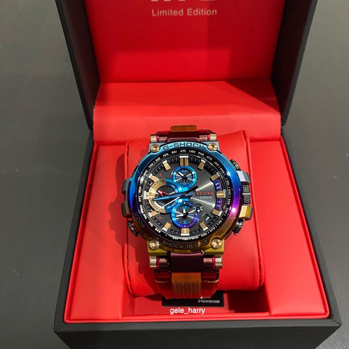 Casio Gshock MTG B1000VL-4A Volcanic Lightning Limited Edition