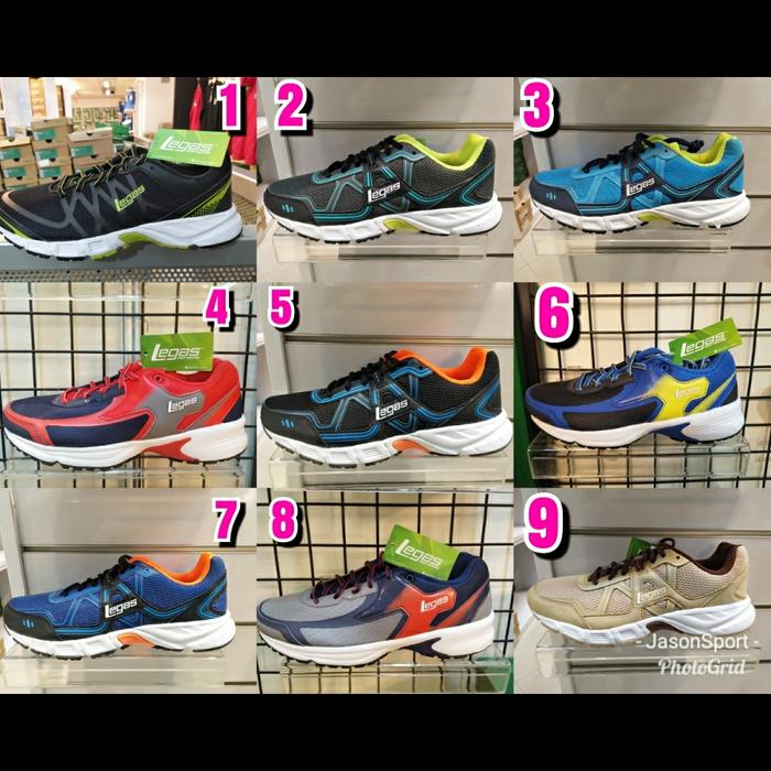 Sepatu league legas cowo running promo