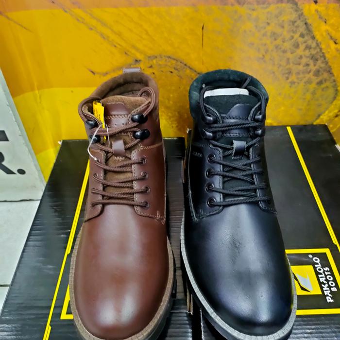 Sepatu kulit PAKALOLO BOOTS ORIGINAL % N08191 AB