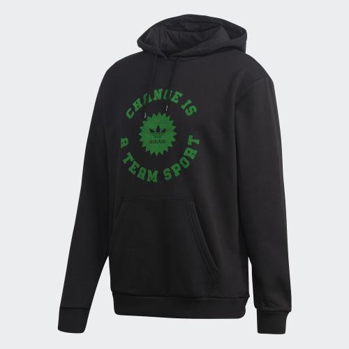 Adidas Change Is a Team Sport Circle Hoodie Black Originals