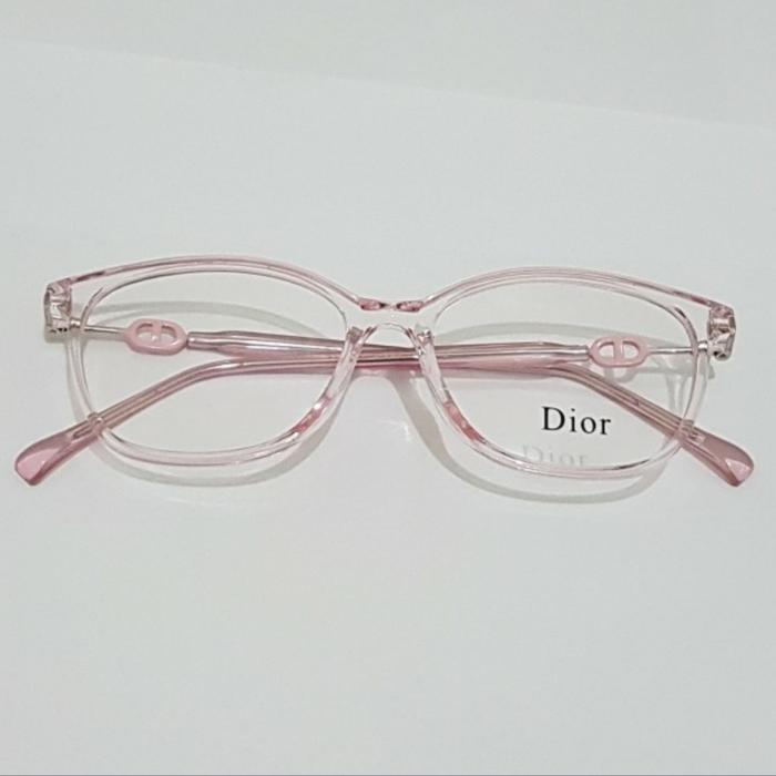 Kacamata minus wanita DR 11588 pink - frame & lensa