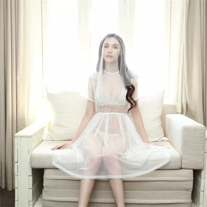 JUNE PREMIUM Sexy Lingerie Bride Cosplay Bridal Shower Bachelorette ho