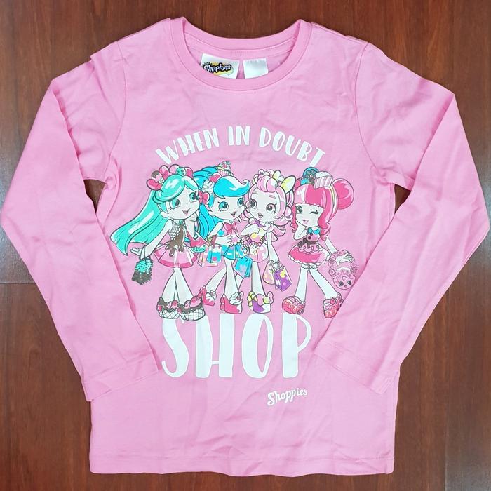 SALE SHOPKINS SHOPPIES PINK TSHIRT