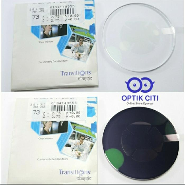 lensa sv essilor crizal transition clasic