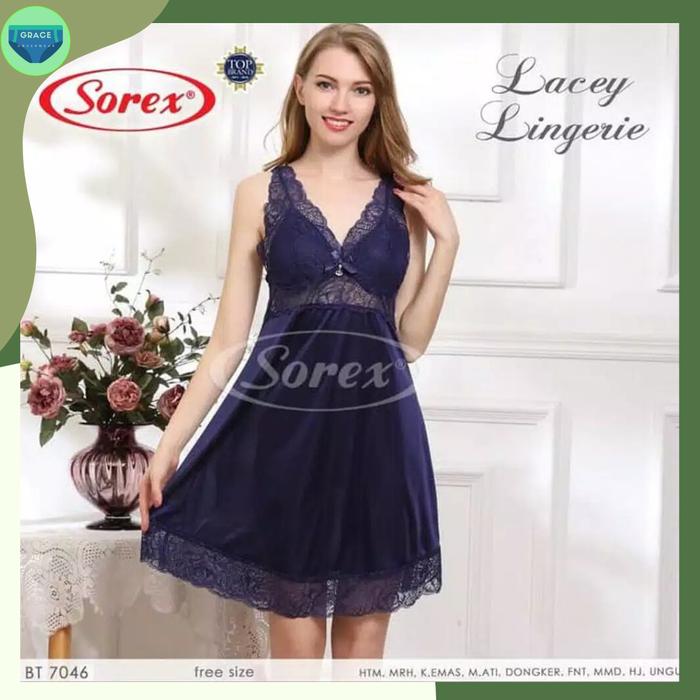 Lingerie baju tidur wanita Sorex Exclusive BT 7046 ISI-1 PCS