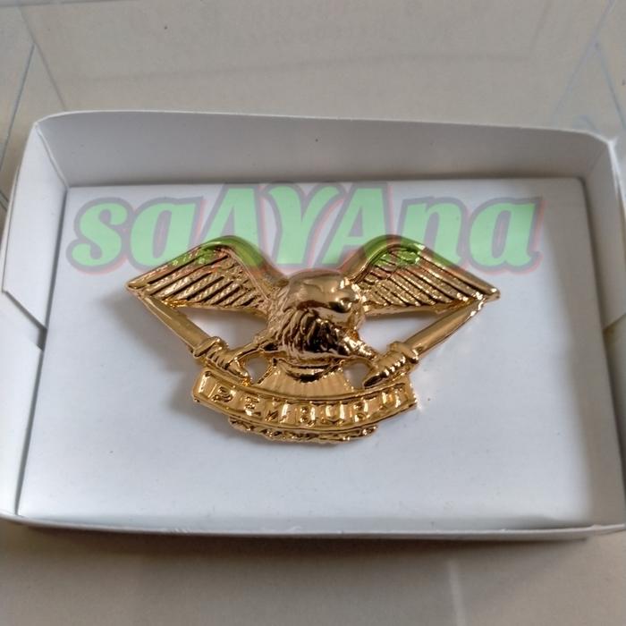 Brevet Wings pin Pemburu TNI