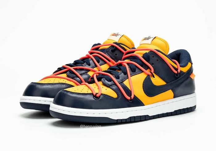 Off-white x Nike Dunk Low "Michigan"