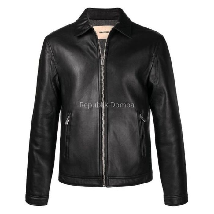 Jaket Kulit Asli - Jaket Kulit Pria - Jaket Kulit Formal - PF128