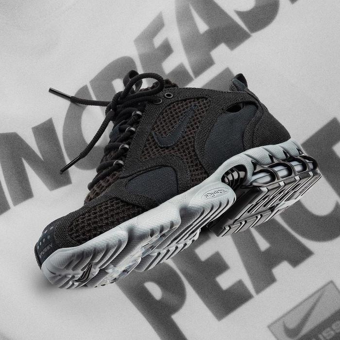 Stussy x Nike Air Zoom Spiridon Cage 2 "Black"