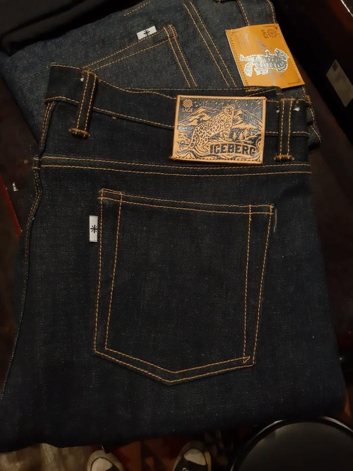 Sage Denim - Iceberg X 22 oz Unsanforized Deep Indigo - Slim Cut